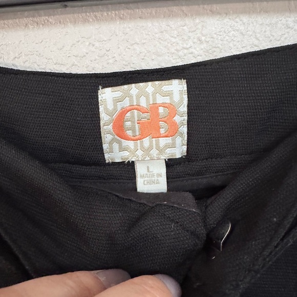 Gianni Bini High Waist Black Shorts with Flowy Design - Picture 3 of 5